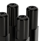 Maxbell 4x Alloy Grease Coupler for Industrial Applications Machinery Processing Black Style B