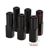 Maxbell 4x Alloy Grease Coupler for Industrial Applications Machinery Processing Black Style B