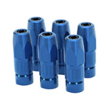 Maxbell 4x Alloy Grease Coupler for Industrial Applications Machinery Processing Blue