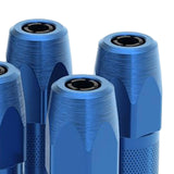 Maxbell 4x Alloy Grease Coupler for Industrial Applications Machinery Processing Blue