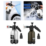 Maxbell Car Wash Foam Pressure Sprayer 2L Multipurpose for Indoor Outdoor Lawn clear