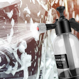 Maxbell Car Wash Foam Pressure Sprayer 2L Multipurpose for Indoor Outdoor Lawn clear