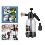 Maxbell Car Wash Foam Pressure Sprayer 2L Multipurpose for Indoor Outdoor Lawn clear