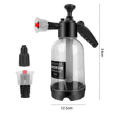Maxbell Car Wash Foam Pressure Sprayer 2L Multipurpose for Indoor Outdoor Lawn clear