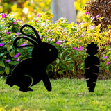Maxbell 2Pcs Acrylic Lawn Stakes Multipurpose Decorative for Backyard Yard