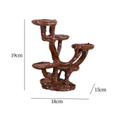Maxbell Flower Planter Stand 5 Layer Planter Organizer Shelf for Balcony Plant Pot