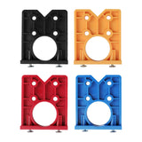 Maxbell Hinge Boring Jig Wood Furniture Hole Jig Guide for Carpenter Woodworking Blue