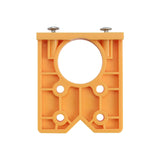 Maxbell Hinge Boring Jig Wood Furniture Hole Jig Guide for Carpenter Woodworking Yellow