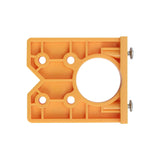 Maxbell Hinge Boring Jig Wood Furniture Hole Jig Guide for Carpenter Woodworking Yellow