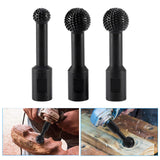 Maxbell Rotary Grinding Head Drilling for Wooden Groove Carving Tool Angle Grinder 20mm