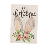 Maxbell Happy Easter Garden Flags Banner Vertical Ornament for Party Farmhouse A