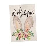 Maxbell Happy Easter Garden Flags Banner Vertical Ornament for Party Farmhouse A