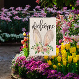 Maxbell Happy Easter Garden Flags Banner Vertical Ornament for Party Farmhouse A