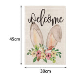 Maxbell Happy Easter Garden Flags Banner Vertical Ornament for Party Farmhouse A