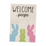 Maxbell Happy Easter Garden Flags Banner Vertical Ornament for Party Farmhouse C