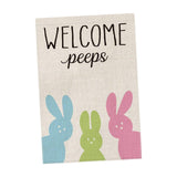 Maxbell Happy Easter Garden Flags Banner Vertical Ornament for Party Farmhouse C