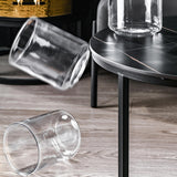 Maxbell Mini Fish Tank Bonsai Growing System Flower Pot for Indoor Desktop Fish 12cmx6.5cm