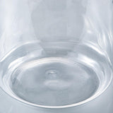 Maxbell Mini Fish Tank Bonsai Growing System Flower Pot for Indoor Desktop Fish 12cmx6.5cm