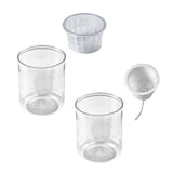 Maxbell Mini Fish Tank Bonsai Growing System Flower Pot for Indoor Desktop Fish 12cmx6.5cm