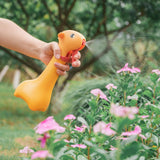 Maxbell Portable Watering Can Pot 500ml Giraffe Shape Cartoon for Flower Yard Patio
