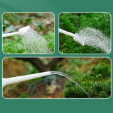 Maxbell Large Garden Watering Can 4L Long Spout for Indoor gardening Plants White