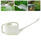 Maxbell Large Garden Watering Can 4L Long Spout for Indoor gardening Plants White