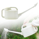 Maxbell Large Garden Watering Can 4L Long Spout for Indoor gardening Plants White