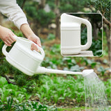 Maxbell Large Garden Watering Can 4L Long Spout for Indoor gardening Plants White