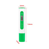 Maxbell Water Meter Tester LCD Screen, Measurement for Indoor Drinking water green