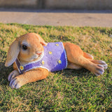 Maxbell Outdoor Garden Statue Simulation Animal Figurines Ornament for Outdoor Decor