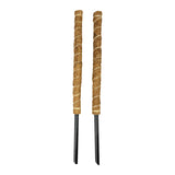 Maxbell 2x 17inch plant Pole DIY Bendable Coir for Courtyard Potted Plant Growing