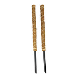 Maxbell 2x 17inch plant Pole DIY Bendable Coir for Courtyard Potted Plant Growing