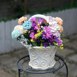 Maxbell European Style Flower Pot Garden Pots Classic Planter for Indoor Lawn Decor