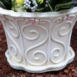 Maxbell European Style Flower Pot Garden Pots Classic Planter for Indoor Lawn Decor