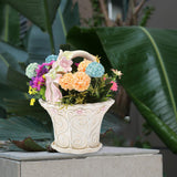 Maxbell European Style Flower Pot Garden Pots Classic Planter for Indoor Lawn Decor