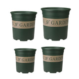 Maxbell Flower seed Flower Pots Planting Pot Container for Desktops Gardens S