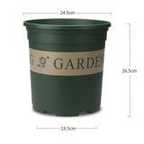 Maxbell Flower seed Flower Pots Planting Pot Container for Desktops Gardens M