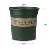 Maxbell Flower seed Flower Pots Planting Pot Container for Desktops Gardens L