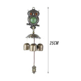 Maxbell Rustic Owl Wind Chimes Sympathy Vintage Style for Outdoor Gift Party
