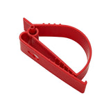 Maxbell Multifunctional Belt Clamp Premium Labor Protection for Helmet Keychain Red