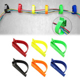 Maxbell Multifunctional Belt Clamp Premium Labor Protection for Helmet Keychain Red