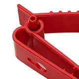 Maxbell Multifunctional Belt Clamp Premium Labor Protection for Helmet Keychain Red