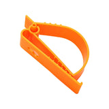 Maxbell Multifunctional Belt Clamp Premium Labor Protection for Helmet Keychain Orange
