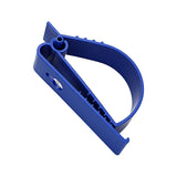 Maxbell Multifunctional Belt Clamp Premium Labor Protection for Helmet Keychain Blue