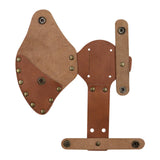 Maxbell PU Leather Axe Sheath Leather Case Durable Cover Tool Fashion for Wodwork