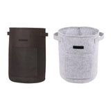 Maxbell Vegetable Grow Bag and Flap Window with Handle for Tomato Vegetable Onion Black
