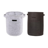 Maxbell Vegetable Grow Bag and Flap Window with Handle for Tomato Vegetable Onion Black