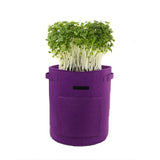 Maxbell Vegetable Grow Bag and Flap Window with Handle for Tomato Vegetable Onion Light Gray