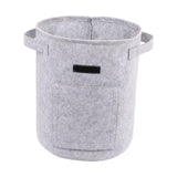 Maxbell Vegetable Grow Bag and Flap Window with Handle for Tomato Vegetable Onion Light Gray