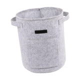 Maxbell Vegetable Grow Bag and Flap Window with Handle for Tomato Vegetable Onion Light Gray